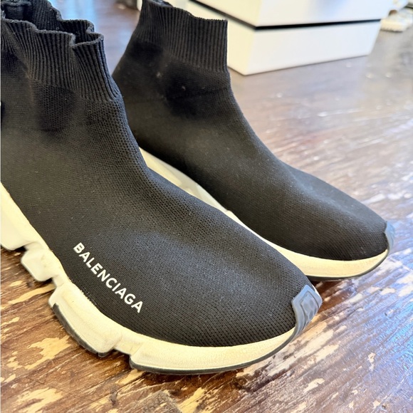 Balenciaga Other - Balenciaga Speed Trainer Sock Sneakers - Black/White - Authentic